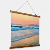 Tapisserie Suspendue Sunset plage (Angulaire)