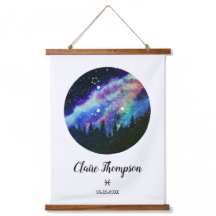 Symbole bleu Constellation Poissons Horoscope Cade