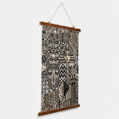 Tapisserie Suspendue Symboles historiques anciens Style de tatouage (Angulaire)