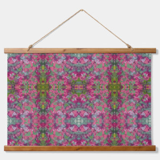 Tapisserie Suspendue Tapestry - Floral Abstract 14