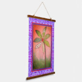Tapisserie Suspendue Tapestry - Large Whimsical Flower (Angulaire)