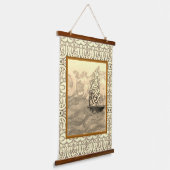Tapisserie Suspendue Tapestry - Sepia Sail (Angulaire)