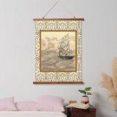 Tapisserie Suspendue Tapestry - Sepia Sail (Chambre à coucher)