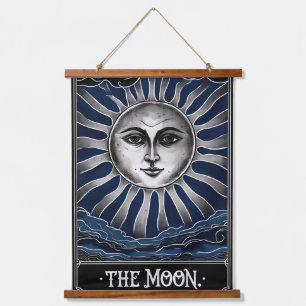 Tapisserie Suspendue Tarot gothique Lune