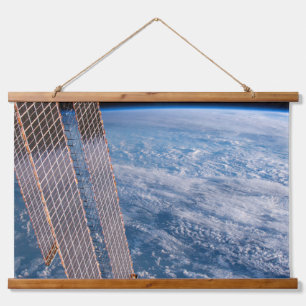 Tapisserie Suspendue Tasman Et Mer De Corail Recouvertes De Nuages.