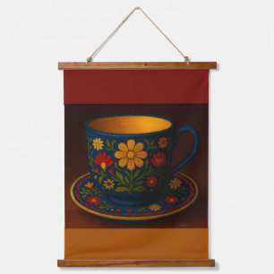 Tapisserie Suspendue Tasse à thé polonaise