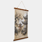 Tapisserie Suspendue Temple bouddhiste (Angulaire)