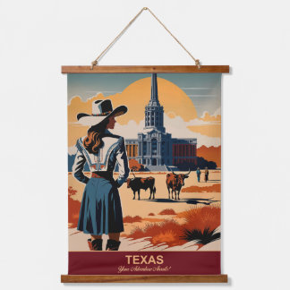 Tapisserie Suspendue Texas Travel : Votre aventure attend