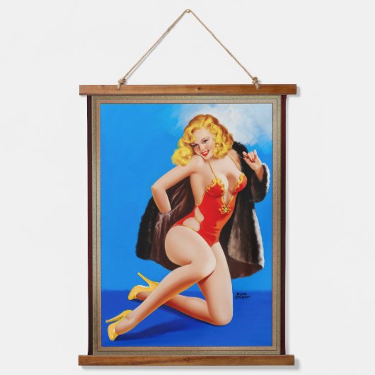 Tapisserie Suspendue The Feed Of Mink par Peter Driben (Recto)