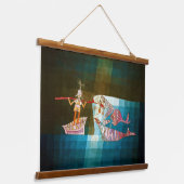 Tapisserie Suspendue The Seafarers, Paul Klee (Angulaire)