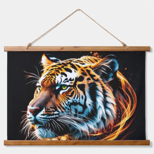 Tapisserie Suspendue Tigre (Devant)