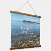 Tapisserie Suspendue Time and Tide Geoffrey Chaucer Citation Seasons (Angulaire)