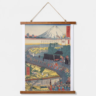 TAPISSERIE SUSPENDUE TOKAIDO FUCHU ウッドウォールタペストリー