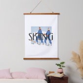 Tapisserie Suspendue TOP Skiing (Chambre à coucher)