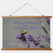 Tapisserie Suspendue Toutes les bonnes choses Wild and Free Bumblebee L (Devant)