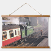 TAPISSERIE SUSPENDUE TRAINS À VAPEUR (Devant)