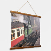 TAPISSERIE SUSPENDUE TRAINS À VAPEUR (Angulaire)