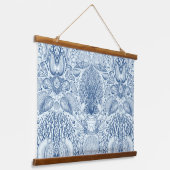 Tapisserie Suspendue Trésors de plage en bleu (Angulaire)