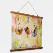 Tapisserie Suspendue Trio Ballet (Angulaire)