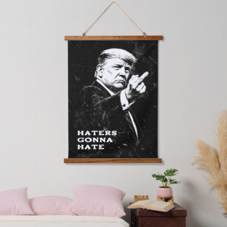 Tapisserie Suspendue Trump Middle Finger 2026 Meme Funny