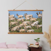 Tapisserie Suspendue Tule Elk| Point Reyes National Seashore, CA (Chambre à coucher)