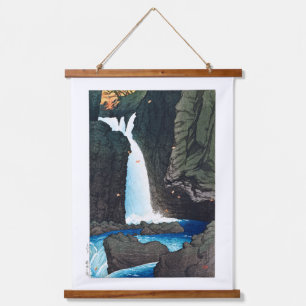 Tapisserie Suspendue Ukiyoe [hasui] C14 Yūhi Cascade à Shiobara