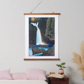 Tapisserie Suspendue Ukiyoe [hasui] C14 Yūhi Cascade à Shiobara (Chambre à coucher)