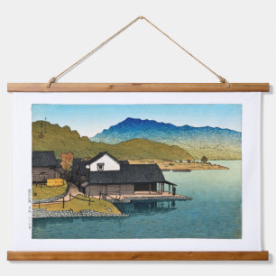 Tapisserie Suspendue ukiyoe [hasui] C15 Lac Kugushi, Wakasa