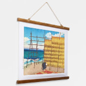 Tapisserie Suspendue ukiyoe [hasui] C16 Automne à Koshiji (Angulaire)