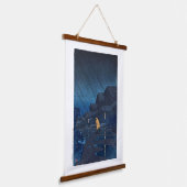 Tapisserie Suspendue ukiyoe [hasui] C24 Evening Shower, Teradomari (Angulaire)