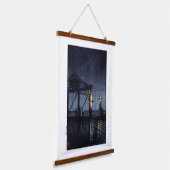 Tapisserie Suspendue Ukiyoe hasui n13 Pont Shin Ohashi (Angulaire)