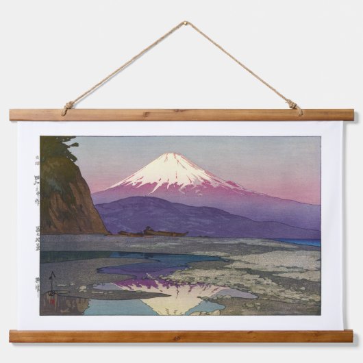 Tapisserie Suspendue ukiyoe - Yoshida - 08 - Okitsu - (Devant)