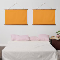 Un carré orange vif entouré d'une bordure blanche