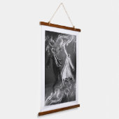 Tapisserie Suspendue Une danse du bien et du mal (Angulaire)