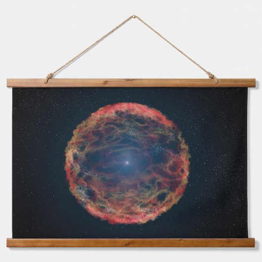 Tapisserie Suspendue Une Impression Artiste De Supernova 1993j. (Devant)