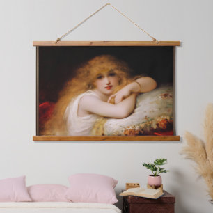 Tapisserie Suspendue Une jeune femme de loisir par Pierre Coomans