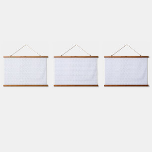 Tapisserie Suspendue Une surface entièrement blanche et sans fonctionna