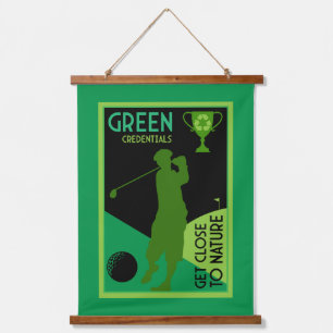 Tapisserie Suspendue Unique Funny Vintage Golf Cadeau