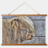 TAPISSERIE SUSPENDUE VACHE (Devant)