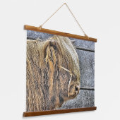 TAPISSERIE SUSPENDUE VACHE (Angulaire)