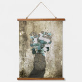 Tapisserie Suspendue Vase de pièces craquelées (Recto)