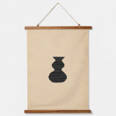 Tapisserie Suspendue Vases boho Abstraites (Recto 2)