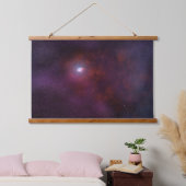 Tapisserie Suspendue Vent Pulsar D'Une Étoile Neutron. (Chambre à coucher)