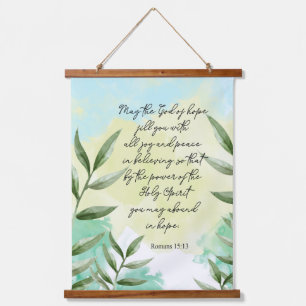 Tapisserie Suspendue Verdure Verdure Verset Bible verse Mur