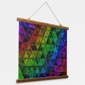 Tapisserie Suspendue Verre de fierté (Angulaire)