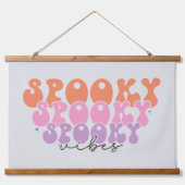 Tapisserie Suspendue Vibes Éffrayantes éffrayantes (Devant)