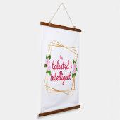 Tapisserie Suspendue vibes positives pour la vie et l'amour de soi (Angulaire)