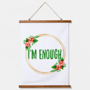 Tapisserie Suspendue vibes positives pour l'acceptation de la vie et l'