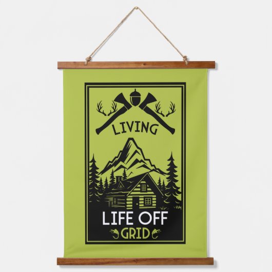 TAPISSERIE SUSPENDUE VIE HORS GRILLE (Recto)