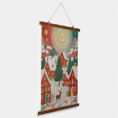 Tapisserie Suspendue Village de Noël (Angulaire)